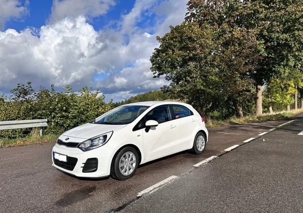 Kia Rio cena 34500 przebieg: 157159, rok produkcji 2016 z Brześć Kujawski małe 121